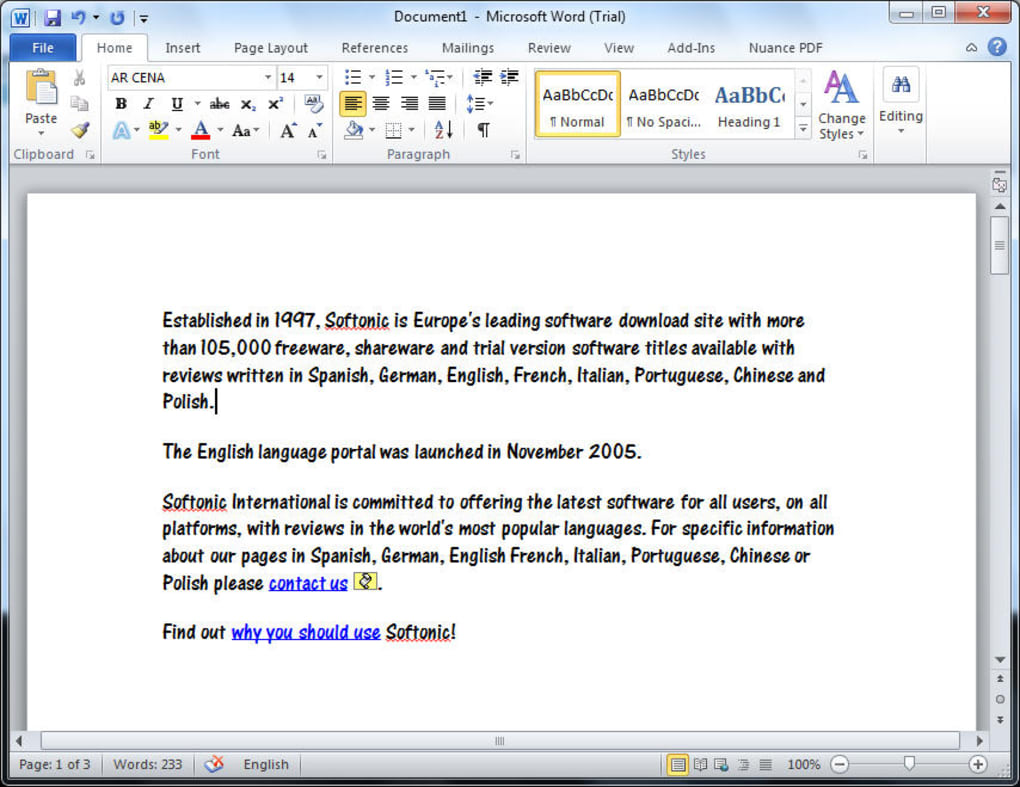 Microsoft office word for mac free trial