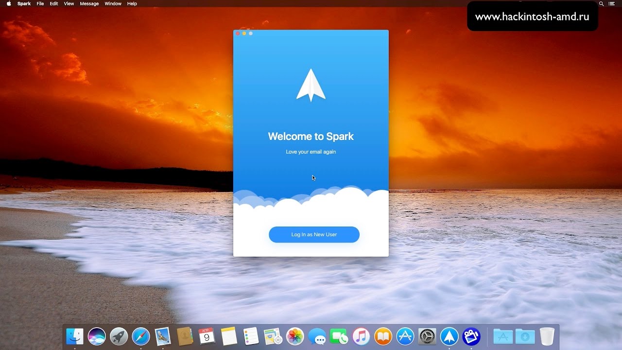 Spark mail mac